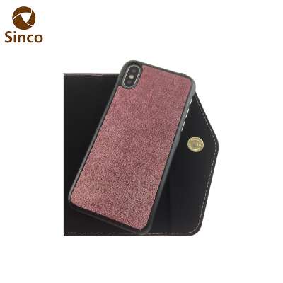 Multifunctional real tooled leather phone case for iPhone 6s