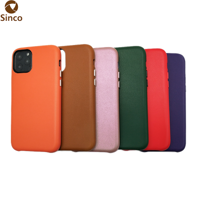 Lightweight Slim Soft Premium PU Leather Phone Case Vintage Shockproof Phone Protective Case Cover for iPhone 11 Pro Max